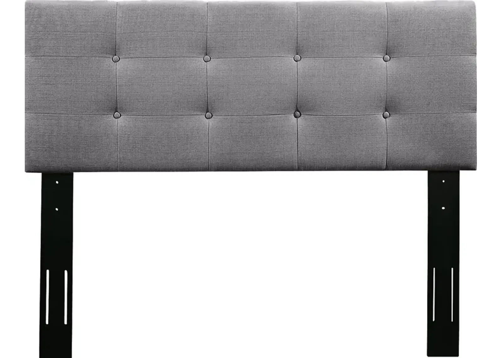 Criswell Gray King Upholstered Headboard