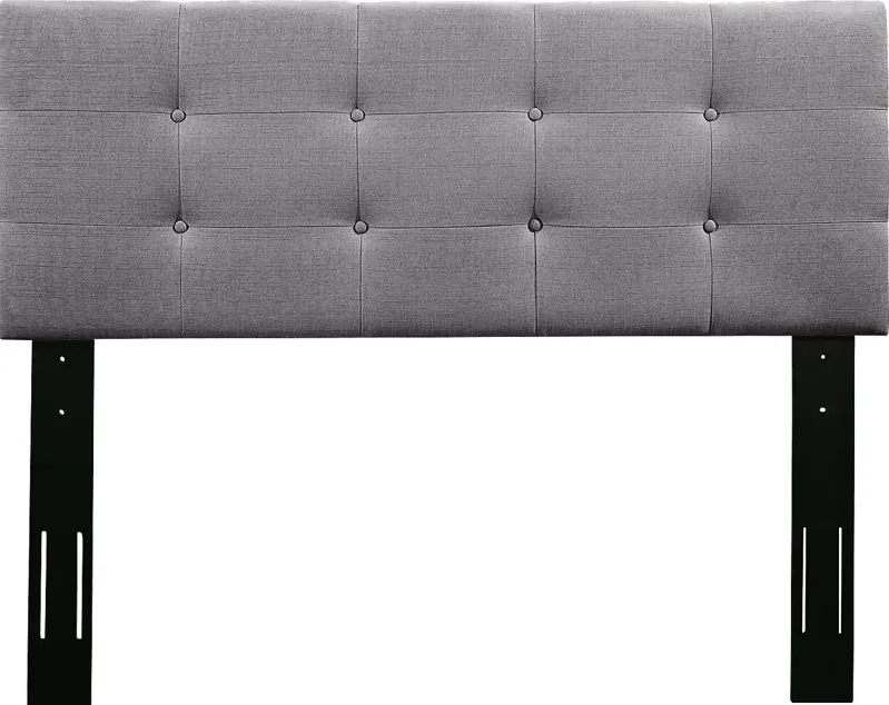 Criswell Gray King Upholstered Headboard