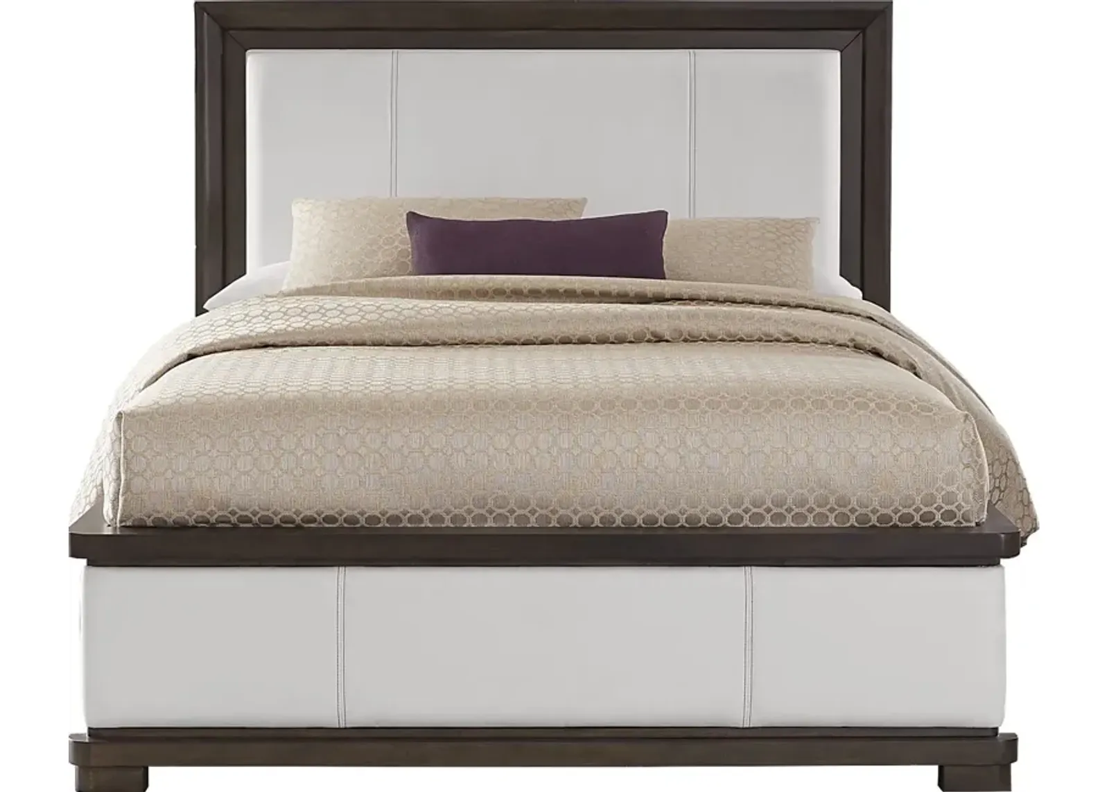 Elko Falls White 3 Pc King Panel Bed