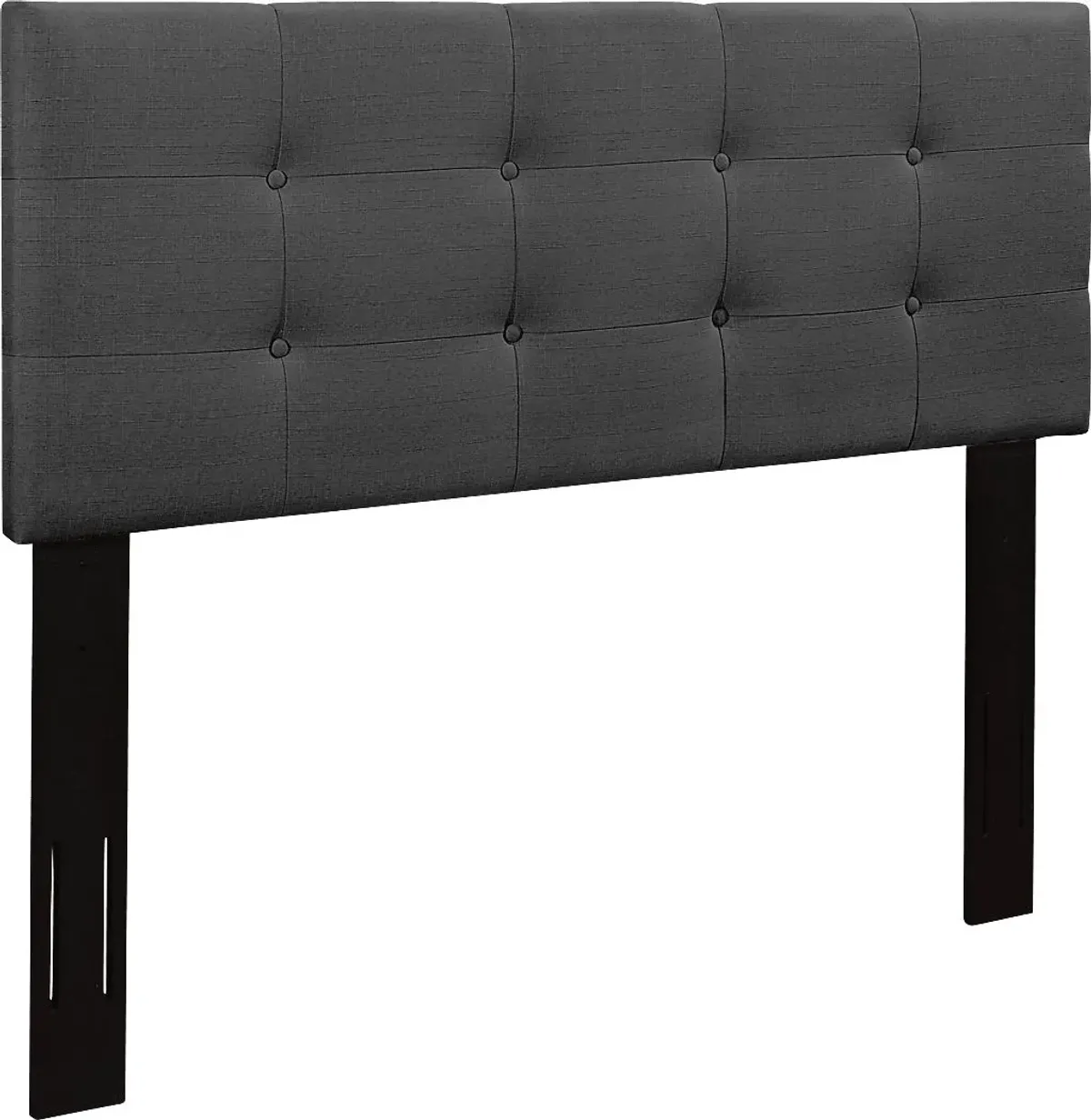 Criswell Dark Gray King Upholstered Headboard