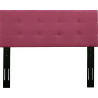 Criswell Pink King Upholstered Headboard