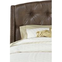 Urban Plains Brown 3 Pc  King Upholstered Bed