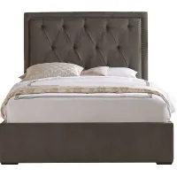 Elridge Granite 3 Pc King Upholstered Bed