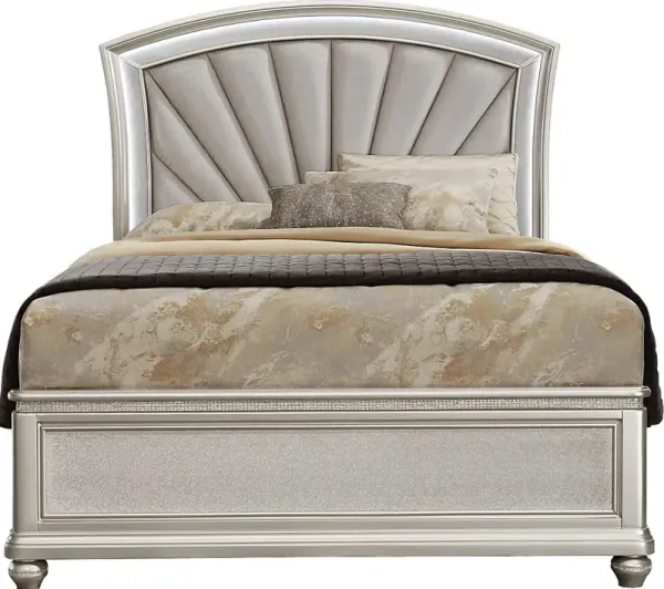 Starlet Lane Silver 3 Pc King Bed