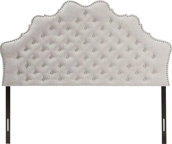 Conagra Gray King Upholstered Headboard