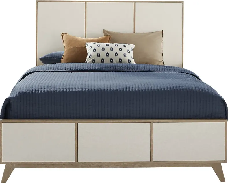 Biscayne Natural 3 Pc King Panel Bed