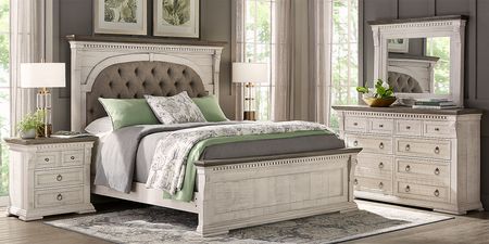 Crestwell Manor White 3 Pc King Bed