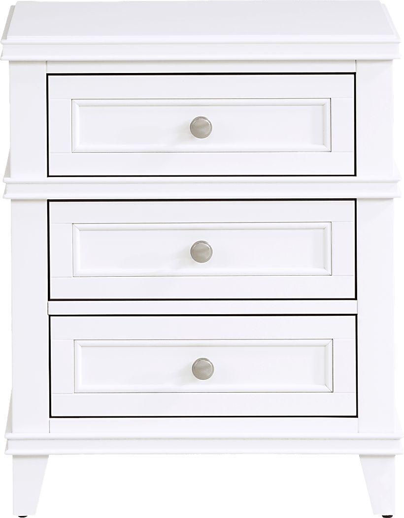 Waterford Landing White Nightstand