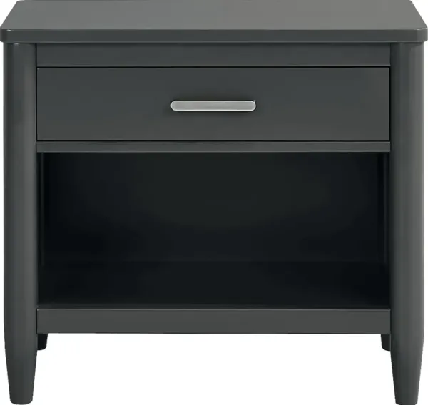 Modern Villa Iron Ore Nightstand