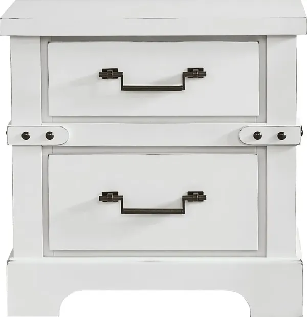 Fairhaven White Nightstand