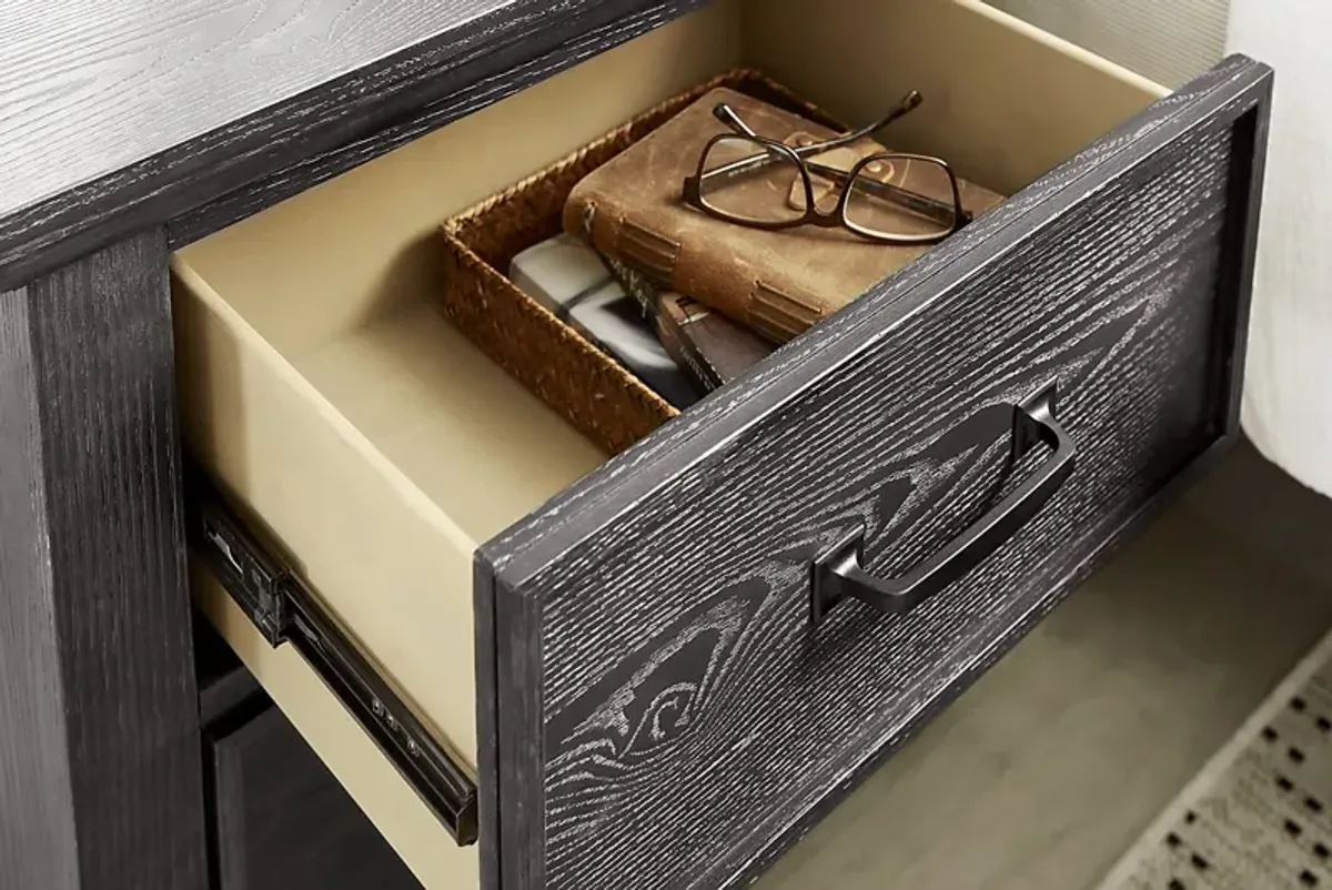 Ridgefield Ebony Nightstand