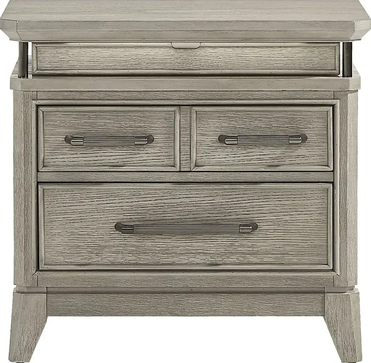 Heiress Gray Nightstand
