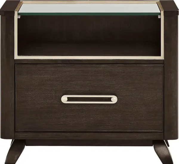 Prospect Heights Dark Brown Nightstand