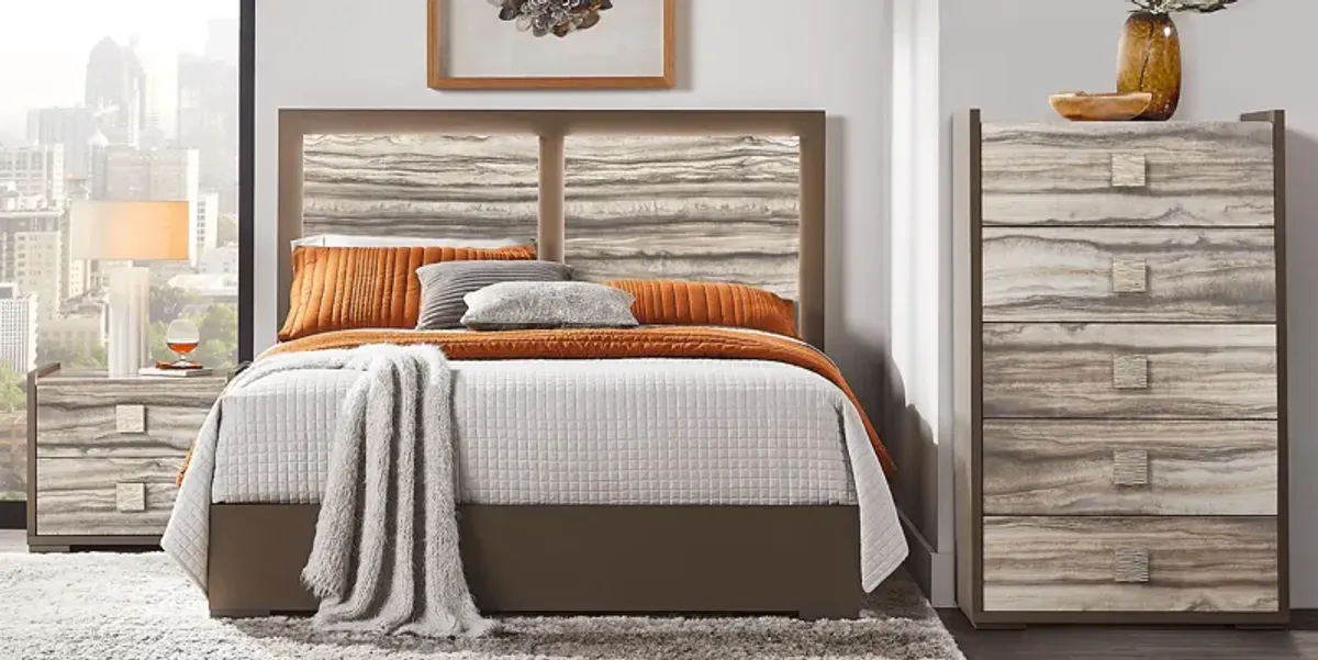 Monterosso Tan Nightstand