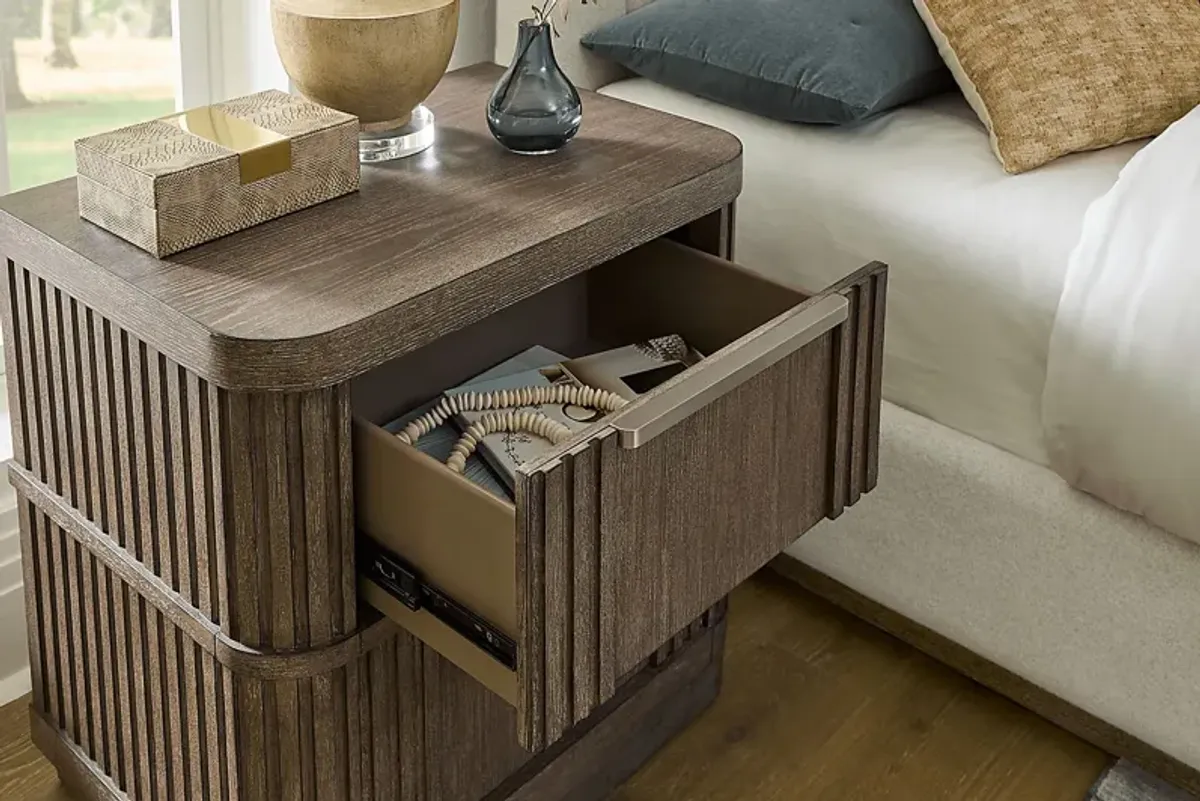 Sausalito Brown Nightstand