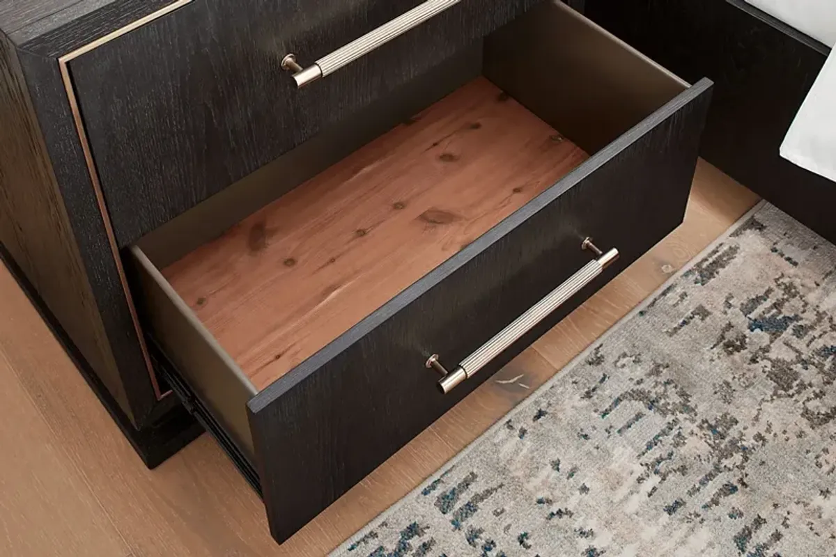 Wilshire Merlot Nightstand