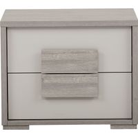 Studio Place Silver Nightstand