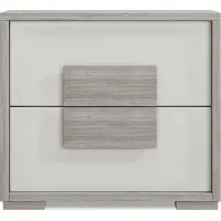 Studio Place Silver Nightstand