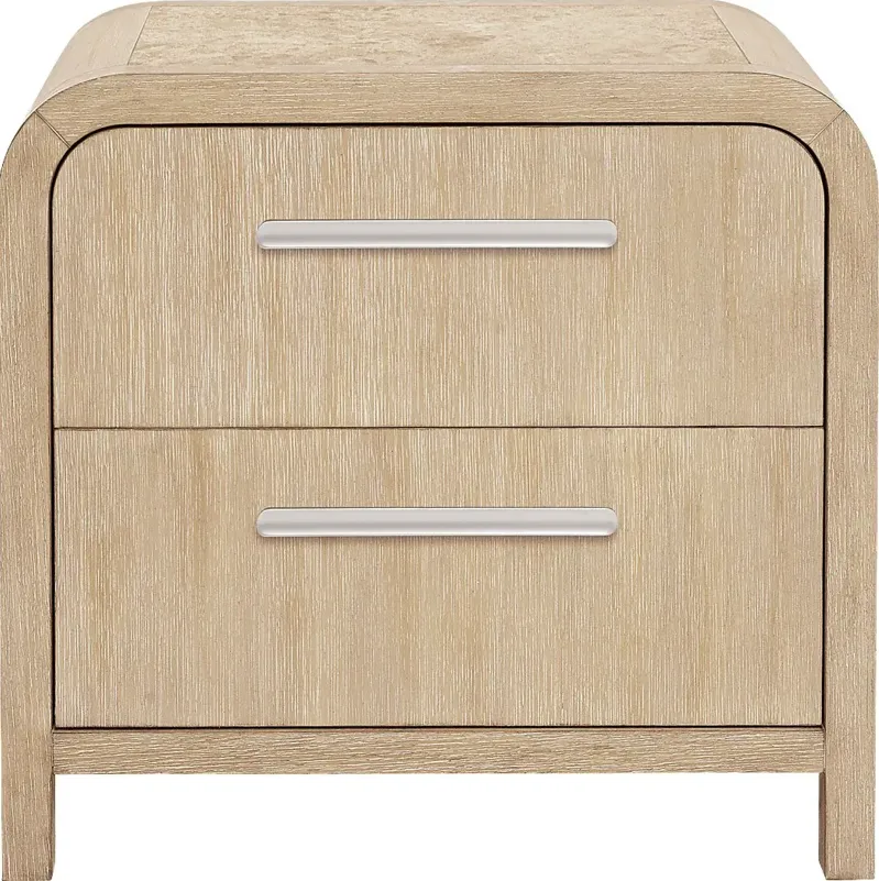 Canyon Sand 2 Drawer Nightstand