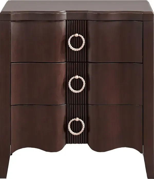 Bradbury Brown Cherry Nightstand