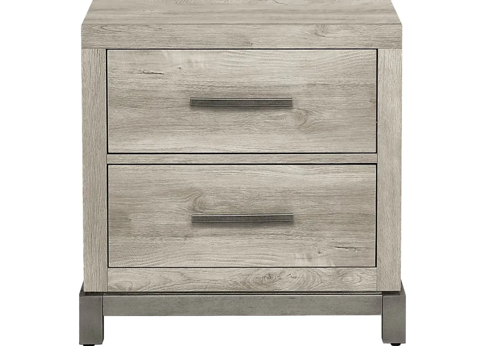 Maxton Place Gray Nightstand