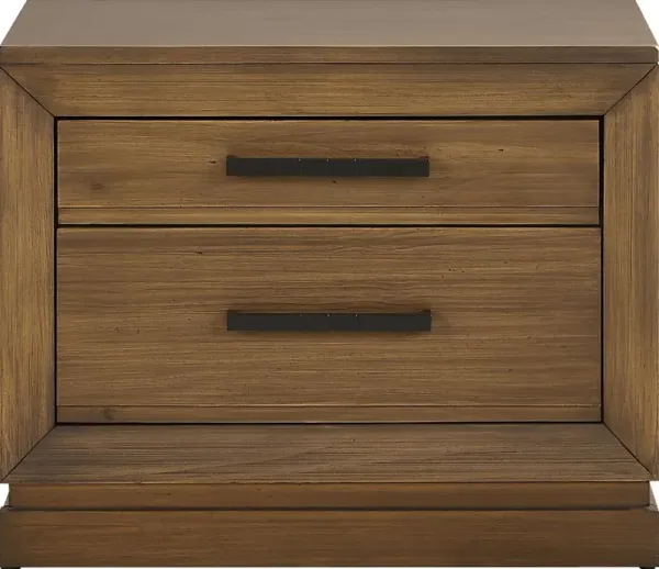 Midnight Jewel Honey Nightstand