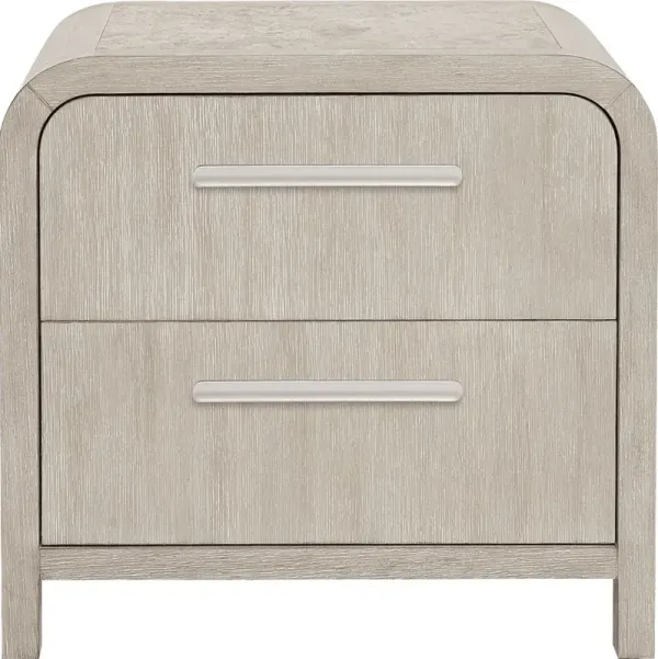 Canyon Light Gray Nightstand