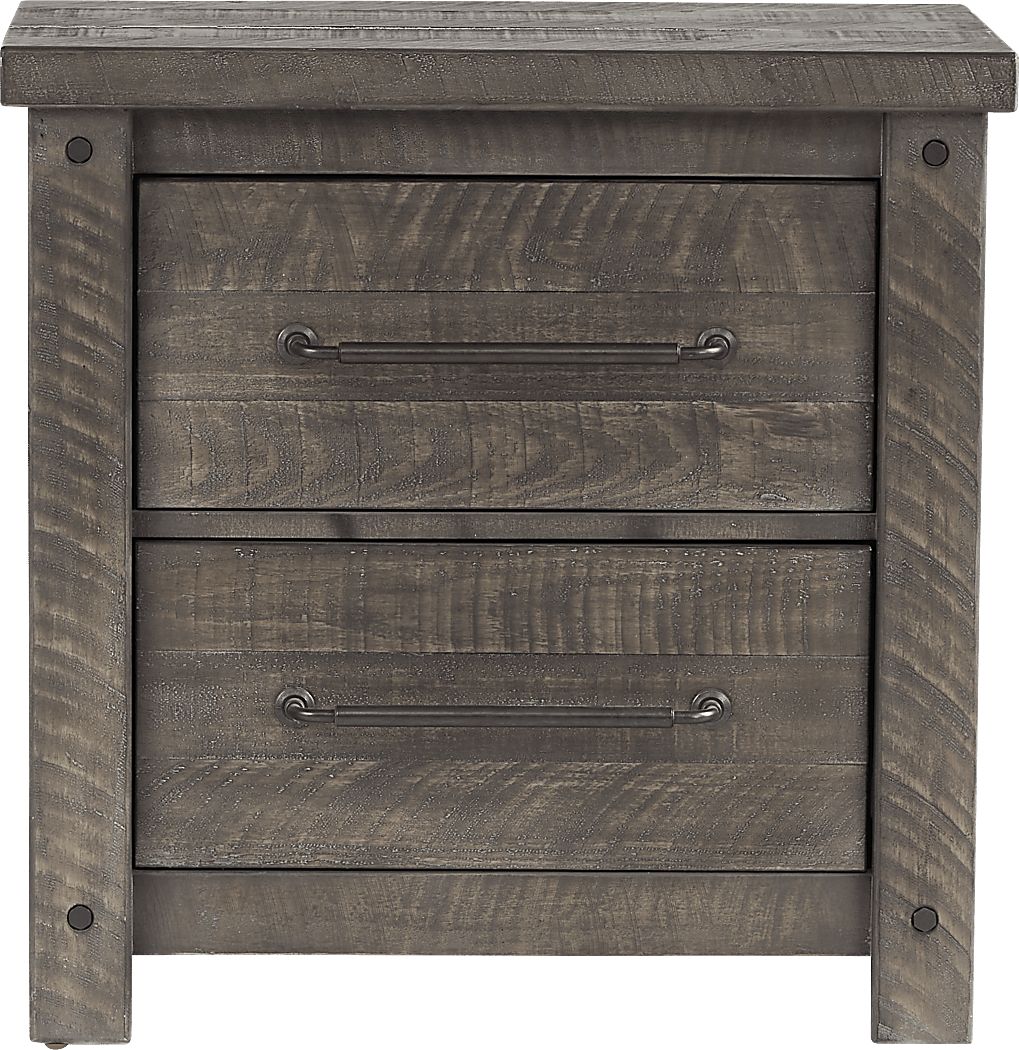 Bretten Crossing Gray Nightstand
