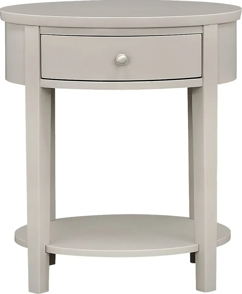 Spaulding Silver Accent Table