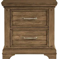 Gillon Ferry Brown Nightstand