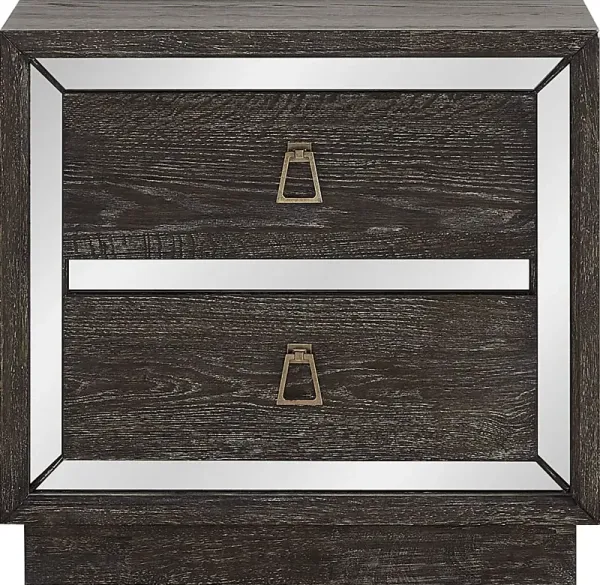 Savoy Creek Ash Gray Nightstand