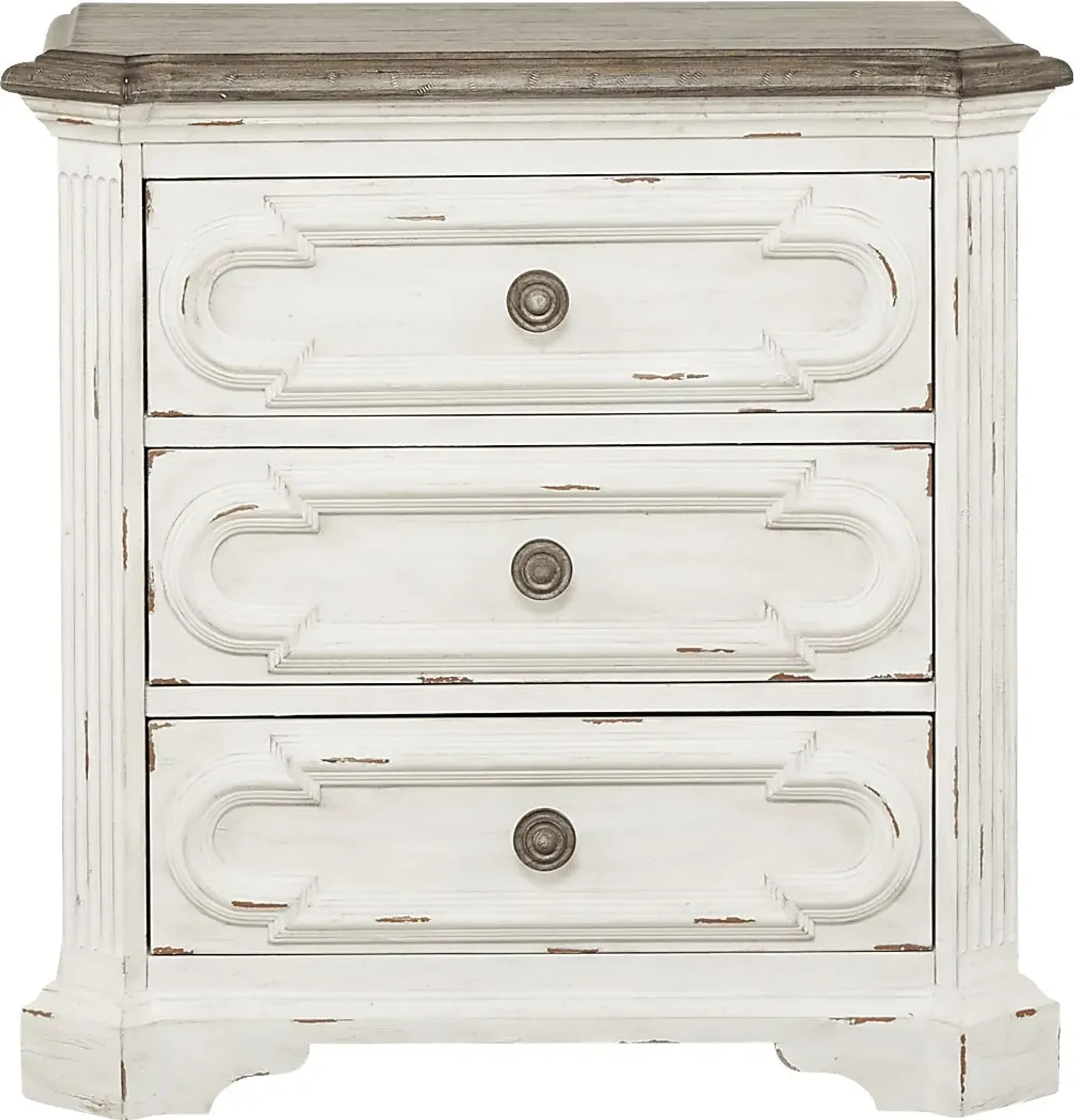 Lindenwood White Nightstand by Rooms To Go Furniture