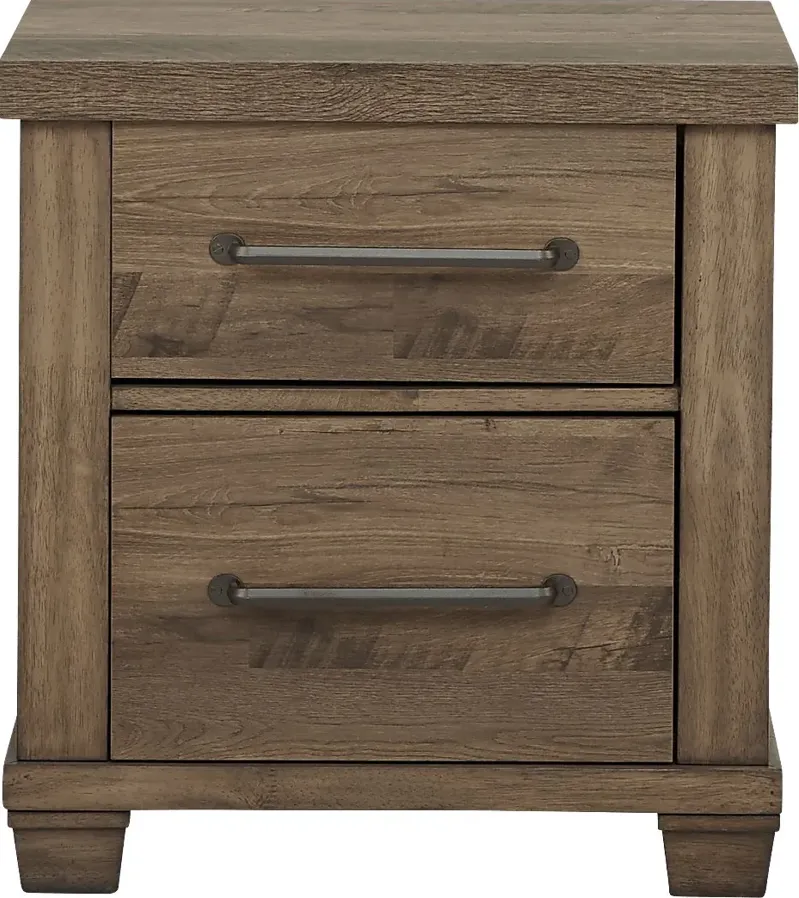 Woodcreek Brown Nightstand