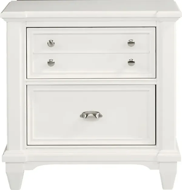 Hilton Head White Nightstand