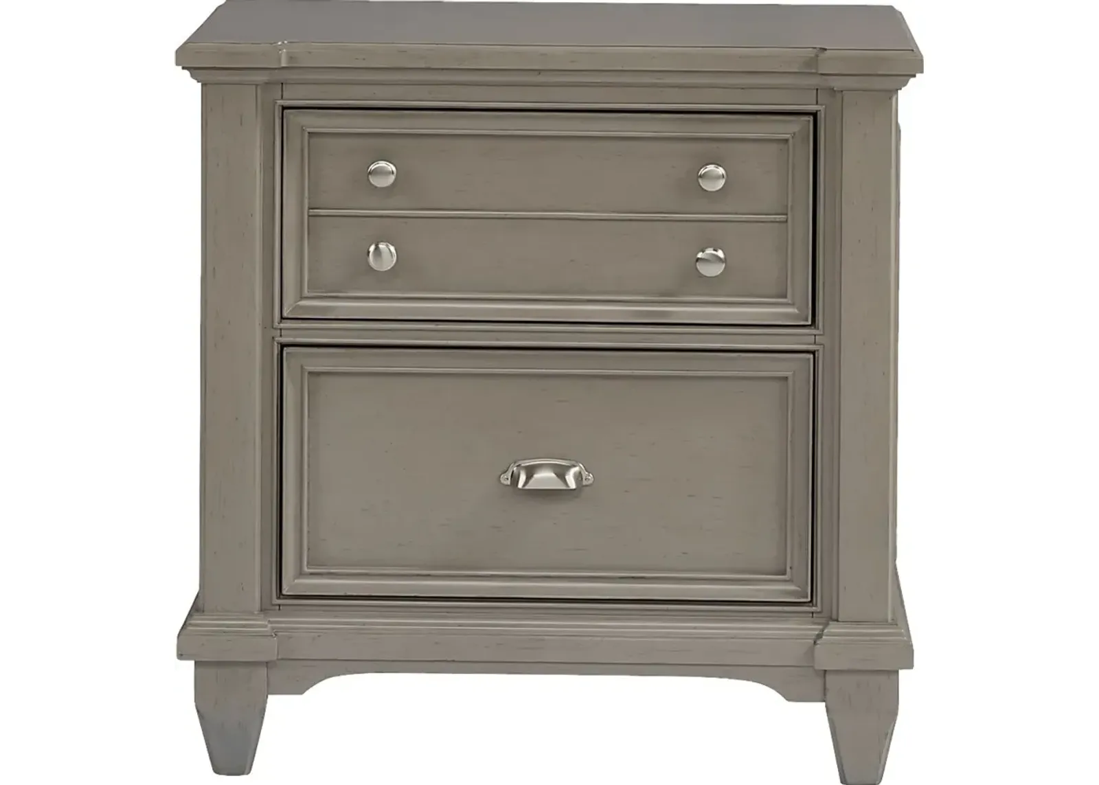 Hilton Head Gray Nightstand