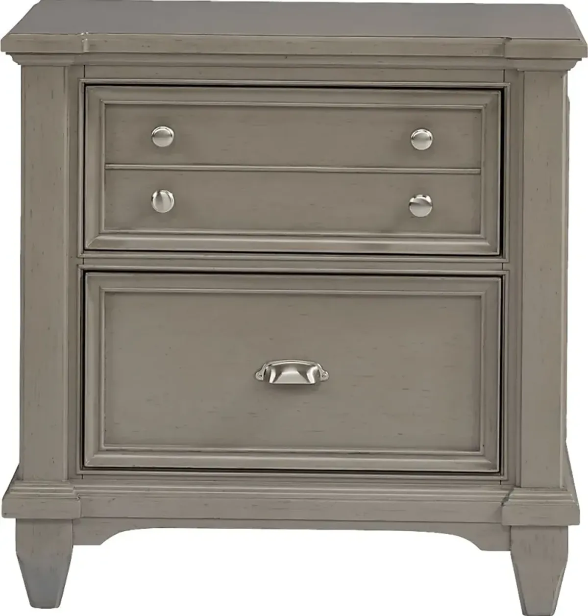 Hilton Head Gray Nightstand