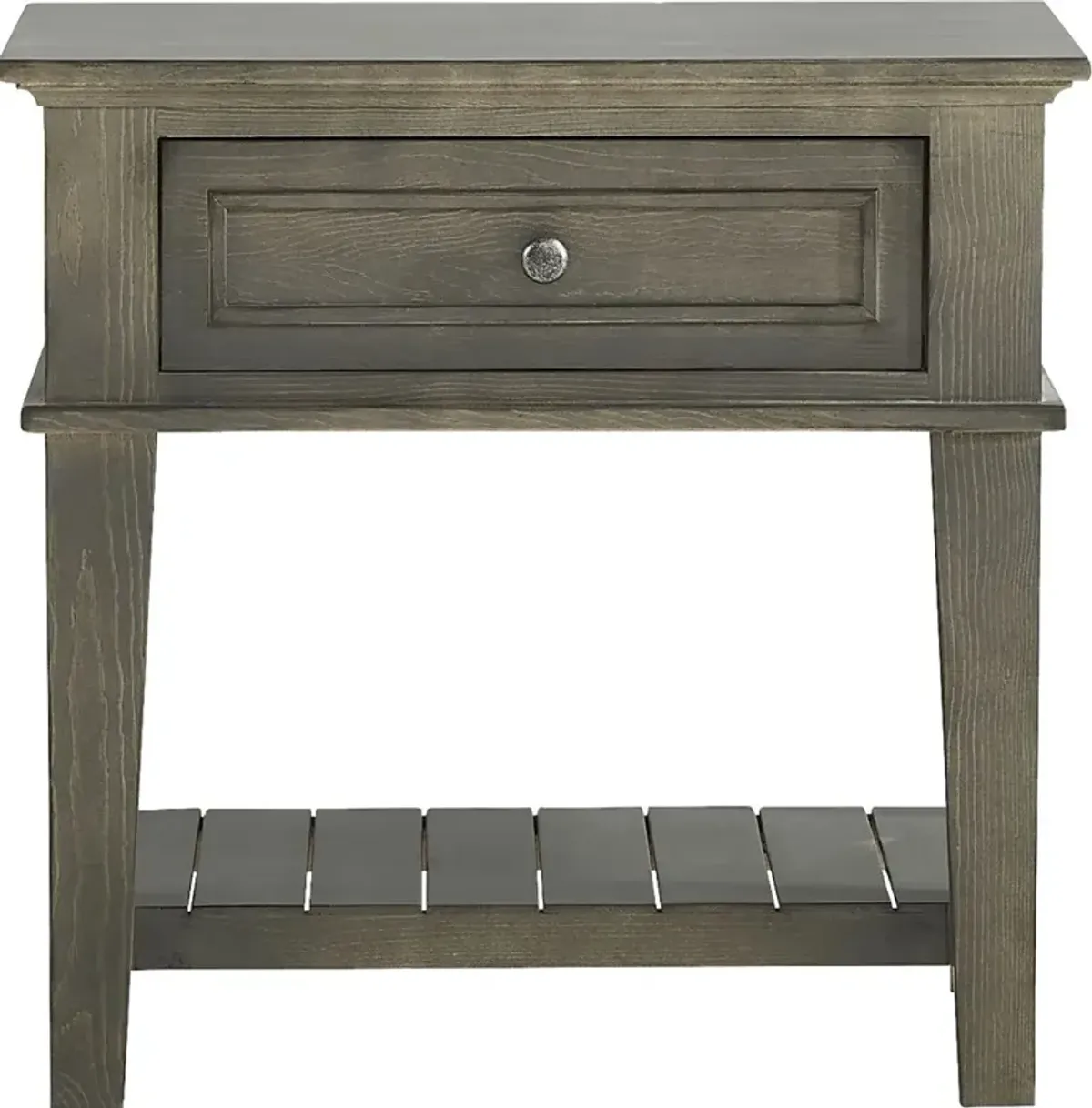 Darby Brook Dark Gray Nightstand