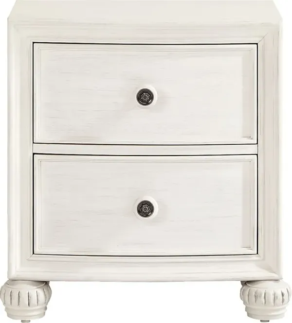 Augustine White Nightstand