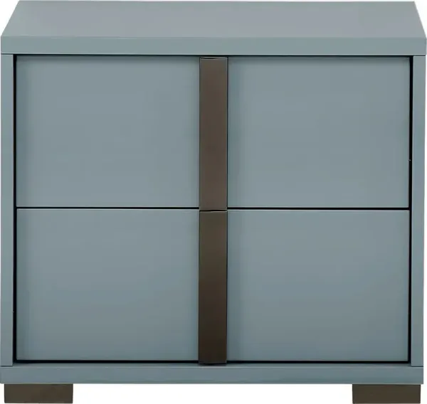 Luma Vista Blue Nightstand