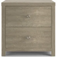 Barringer Place Gray Nightstand