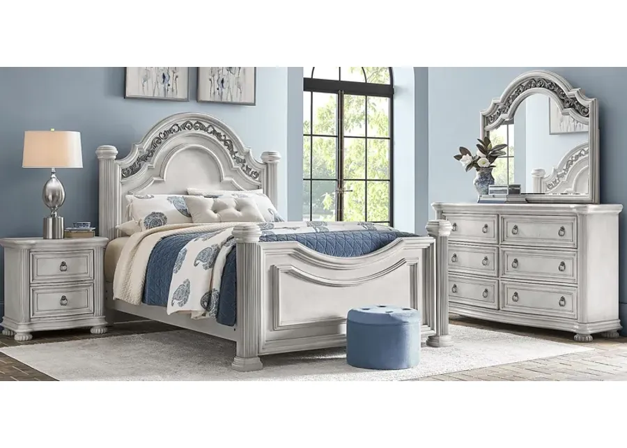 Gallagher Avenue White 5 Pc Queen Panel Bedroom