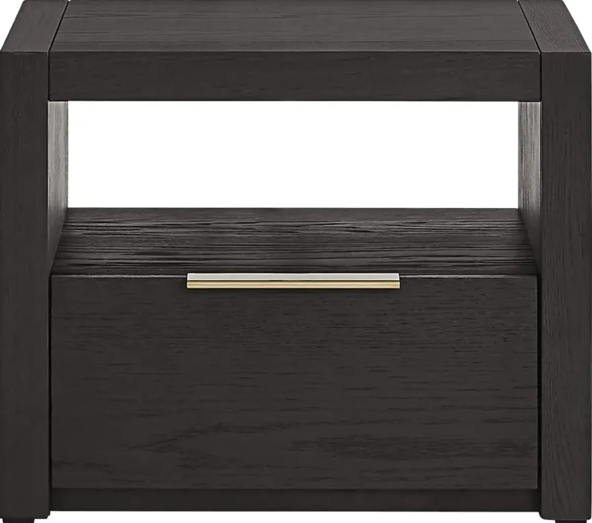 Easton Park Black Nightstand