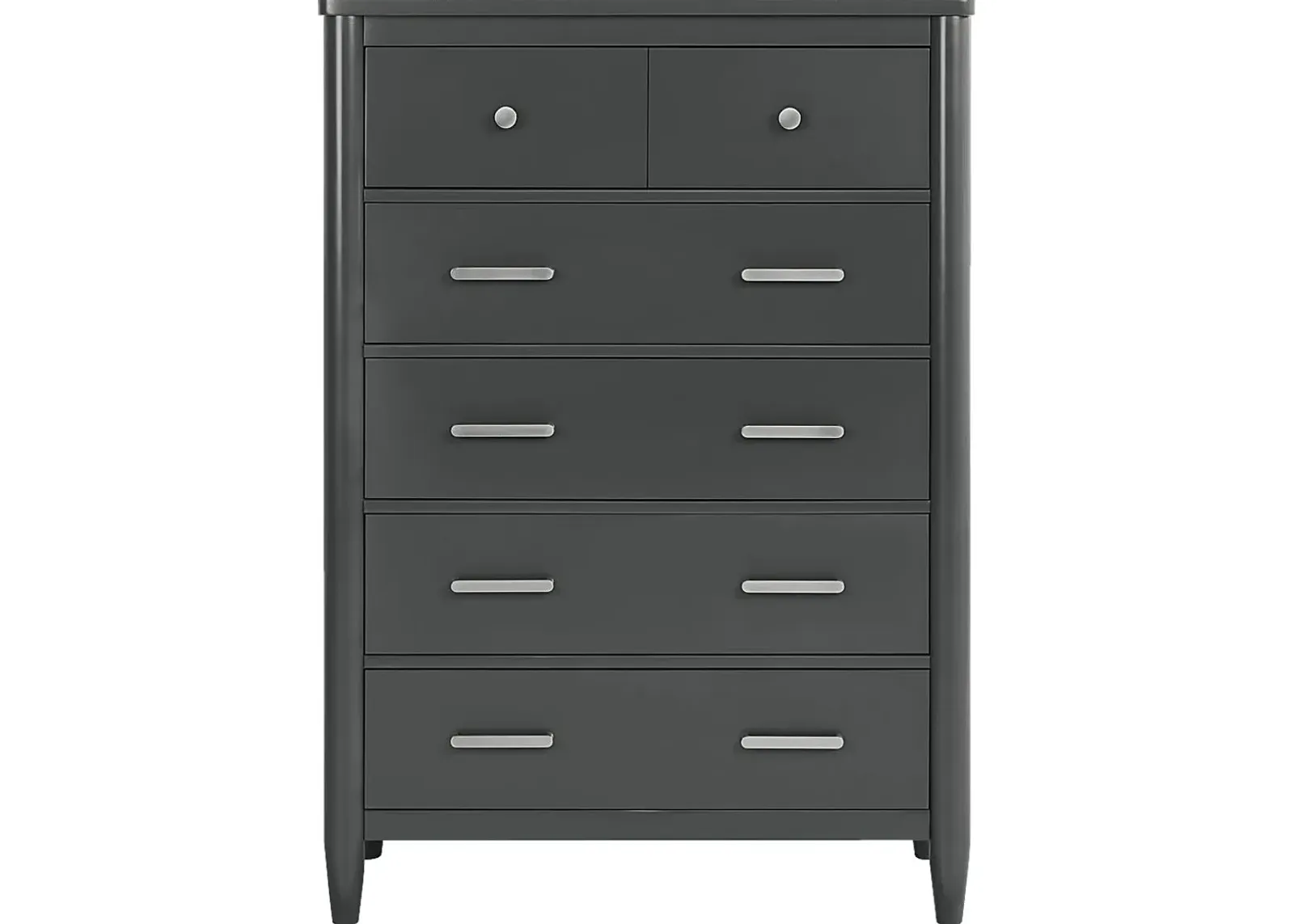 Modern Villa Iron Ore 5 Drawer Chest