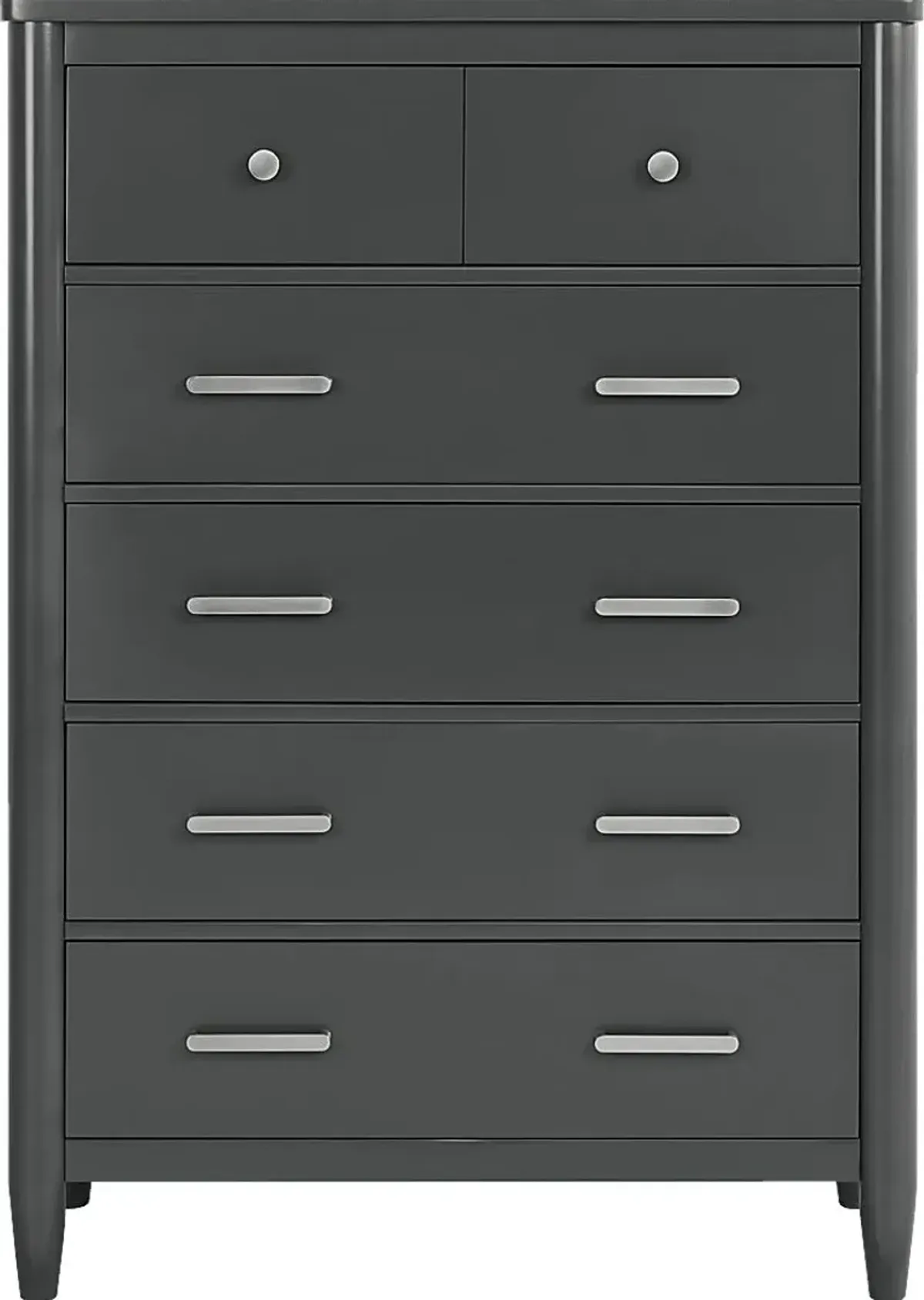 Modern Villa Iron Ore 5 Drawer Chest