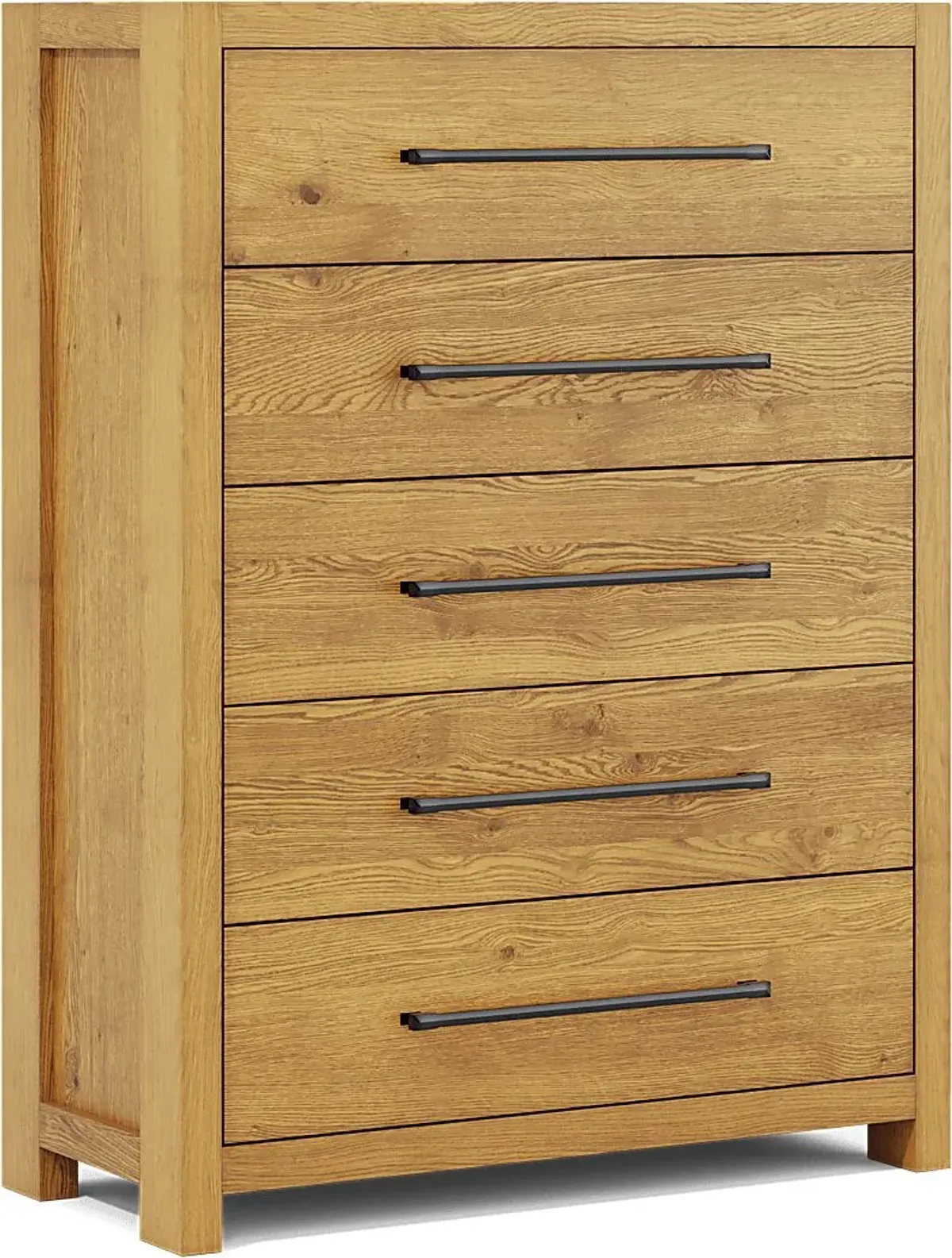 Ithaca Natural 5 Drawer Chest