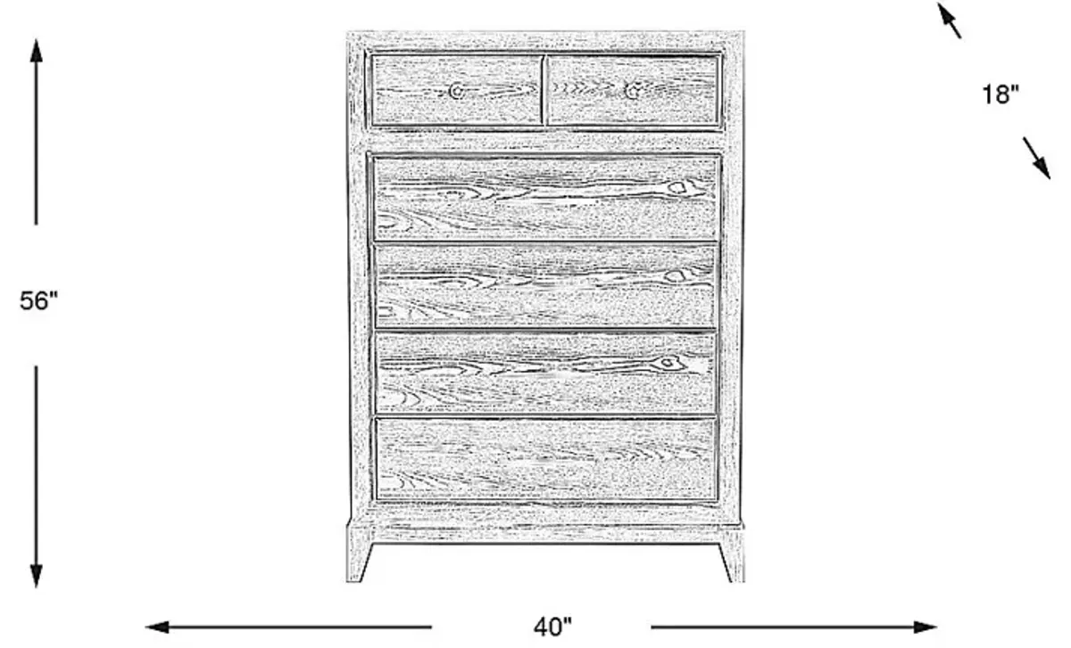 Kailey Park Light Oak Chest