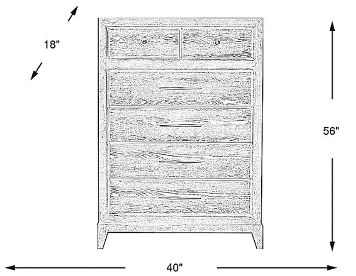 Kailey Park Charcoal Chest