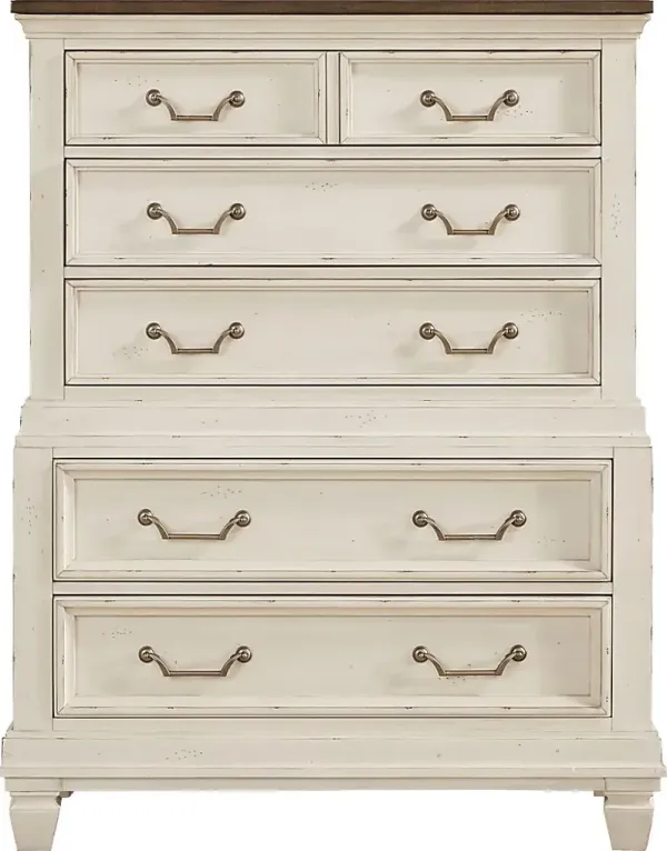 Provence White Chest