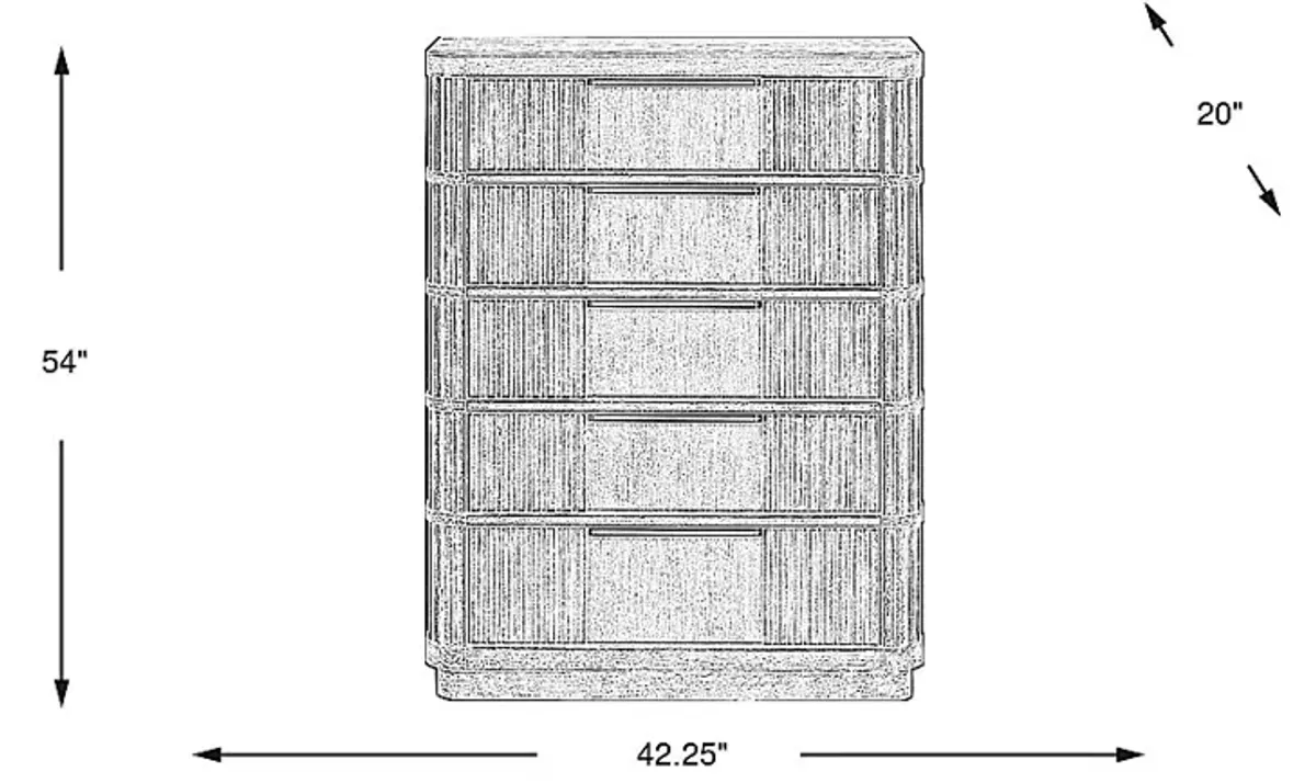 Sausalito Brown Chest