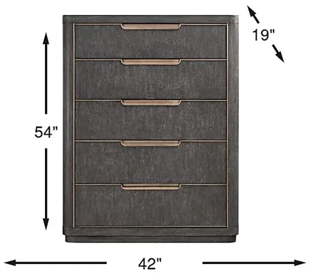 Preston Heights Gray Chest